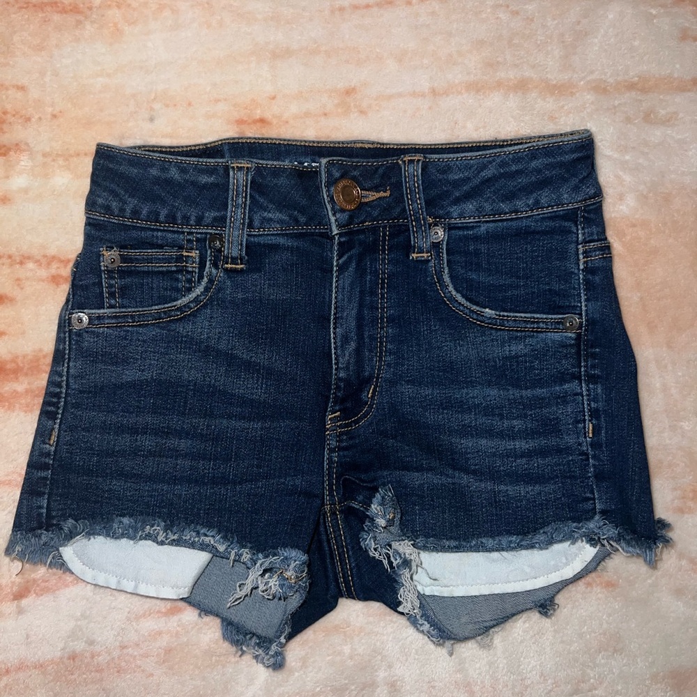 American Eagle Jean Shorts size 0